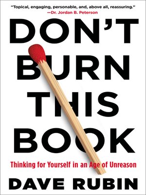 cover image of Don't Burn This Book